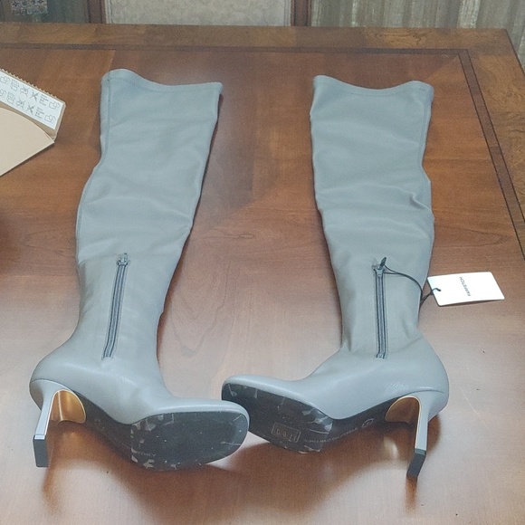 STELLA MCCARTNEY Ivy vegetarian leather over-the-knee boots. 37 - Picture 10 of 16